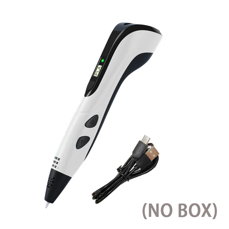 NEW 3D Printing Pen 3d Pen Set LCD Display with PLA Filament for Kids Chidren Child's Birthday Christmas Creative DIY Gift