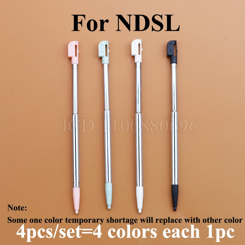 1Set 5-12pcs Plastic/Metal Touch Screen Stylus Pen Game Console Pen for NDSL NDSi NDS WIIU 2DS 3DS XL LL New 3DSXL LL New 2DSXL