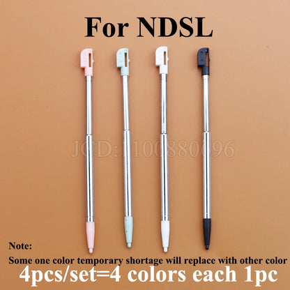1Set 5-12pcs Plastic/Metal Touch Screen Stylus Pen Game Console Pen for NDSL NDSi NDS WIIU 2DS 3DS XL LL New 3DSXL LL New 2DSXL