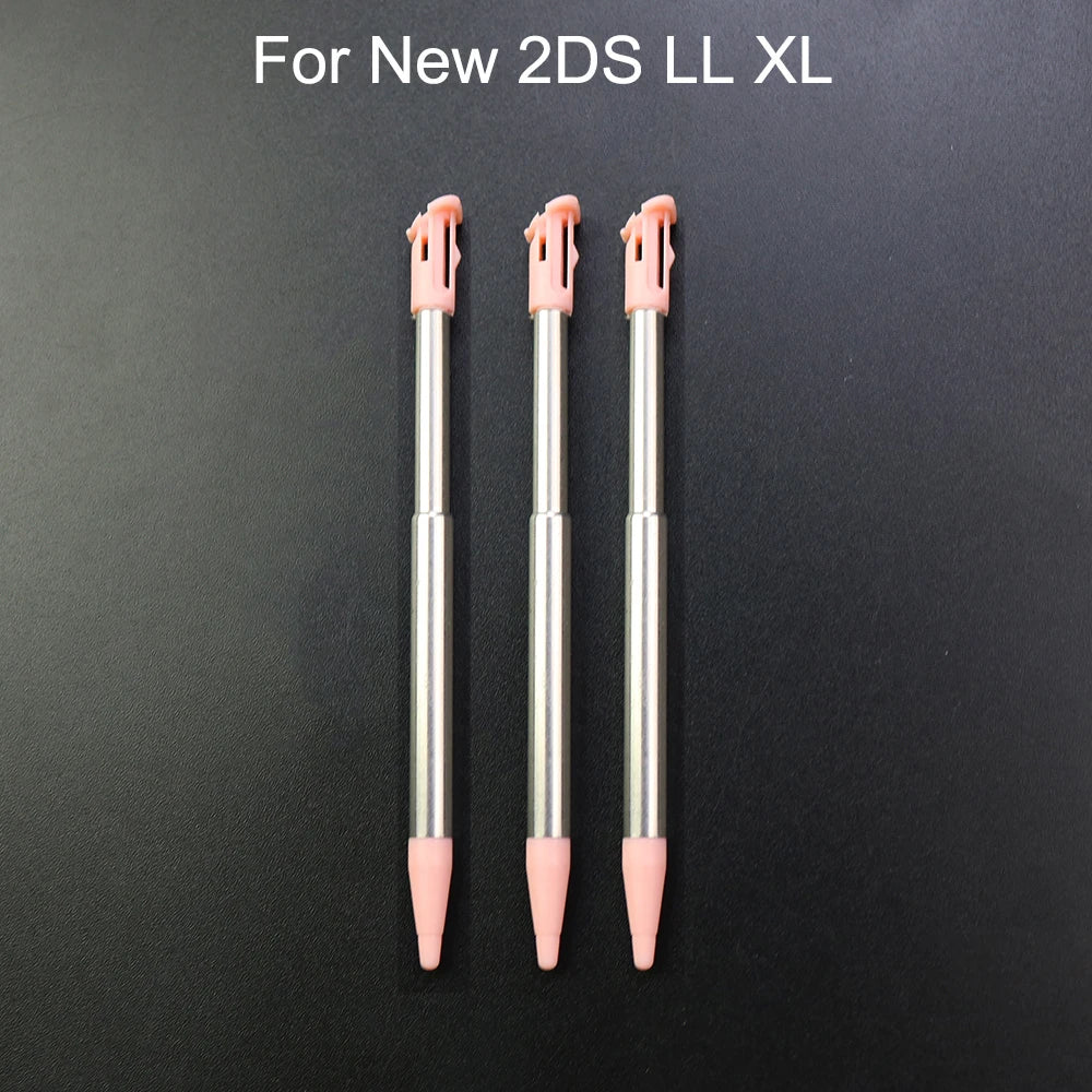 3PCS Plastic Stylus Touch Screen Metal Telescopic Stylus Pen for 3DS XLNDSI NDSL NDS New 2DS XL LL 2DS 3DS