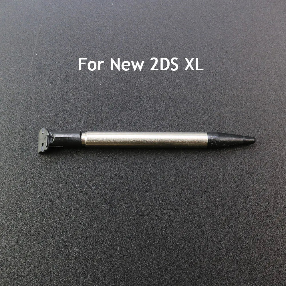 1piece Black Plastic Touch Screen Pen Metal Telescopic Stylus Pen For 2DS 3DS New 2DS 3DS XL LLFor DS Lite NDSL NDSI XL LL WII