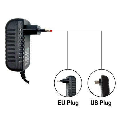 Power Adapter AC 100-240V Input DC Output Supply Charger EU/US 12V Universal Adapter Converter Plug for Camera DVR LED Robot LED