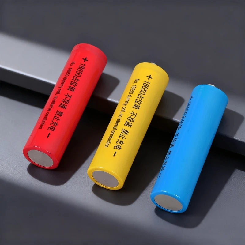 18650 Dummy Battery Spacer Tube 0V NonConductive For Power Adapters Welding Training DIY Projects Y4QD