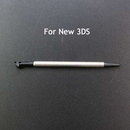 1piece Black Plastic Touch Screen Pen Metal Telescopic Stylus Pen For 2DS 3DS New 2DS 3DS XL LLFor DS Lite NDSL NDSI XL LL WII