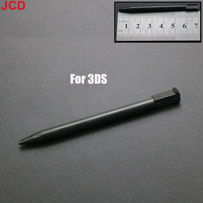1pcs Black Plastic Stylus Touch Screen Metal Telescopic Stylus Pen For 2DS 3DS New 2DS LL XL New 3DS XL LL For NDSL NDSi NDS Wii