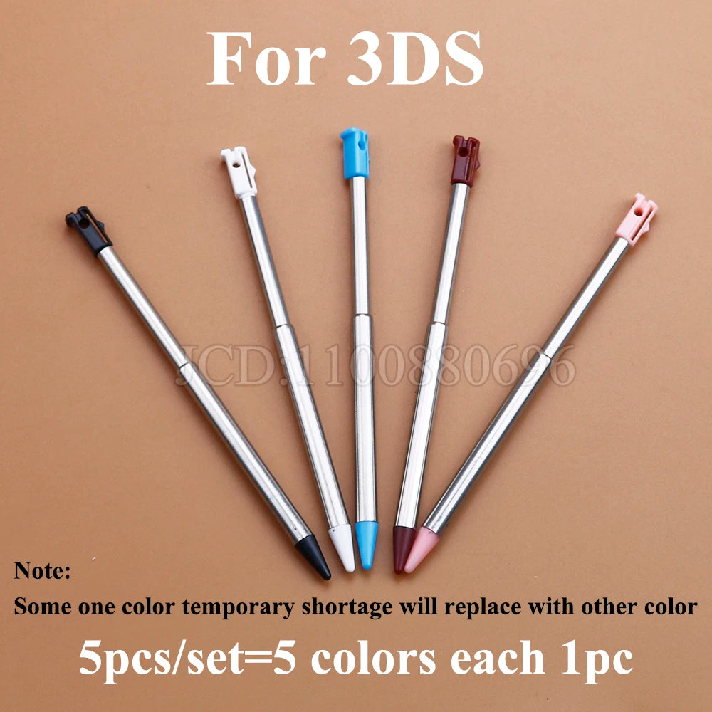 1Set 5-12pcs Plastic/Metal Touch Screen Stylus Pen Game Console Pen for NDSL NDSi NDS WIIU 2DS 3DS XL LL New 3DSXL LL New 2DSXL