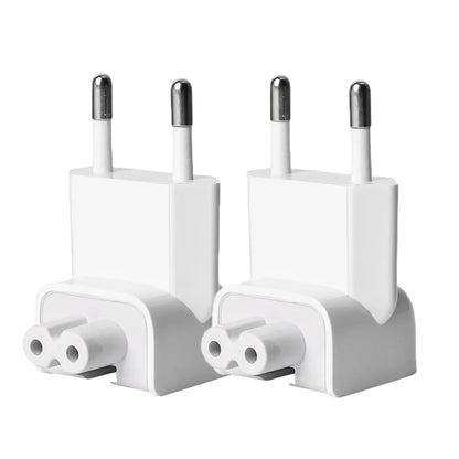 1-4PCS EU Plug Converter Portable Wall Travel Charger Adapter for Ipad Magsafe Macbook Laptop Charge Power Adapters Accessories