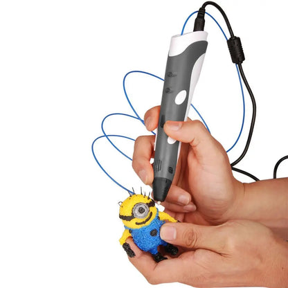 3D Pen Original DIY 3D Printing Pens With ABS Filament Creative Toy Birthday Gift for Kids Design Drawing 3D Printer Pen
