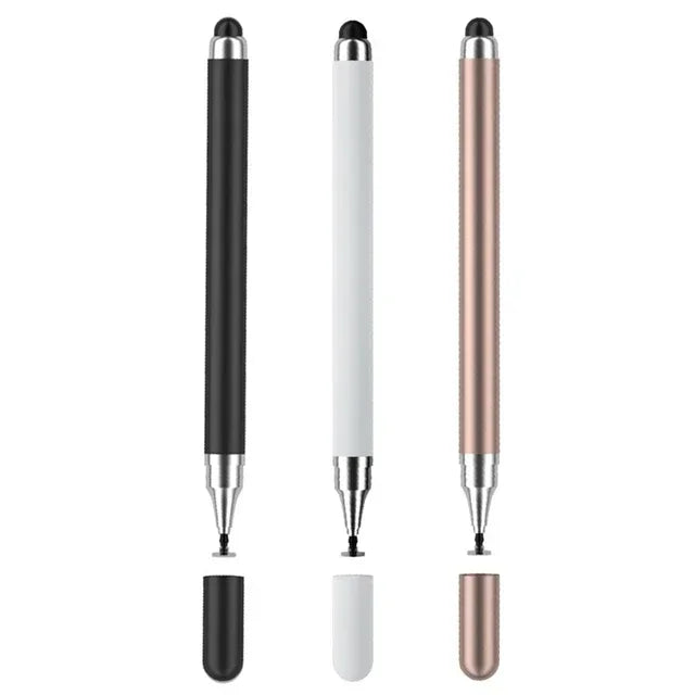 1-3PCS Smart Tablet Phone Universal 2 in 1 Capacitive Stylus Pen Drawing Pens for iPhone/Android All Capacitive Touch Screens