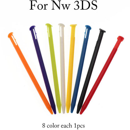 1Set Plastic&Metal Touch Screen Stylus Pen Game Console Pen for NDSL NDSi NDS WIIU 2DS 3DS XL LL New 3DSXL LL New 2DSXL