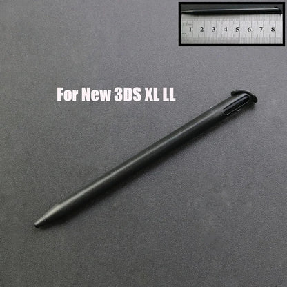1pcs Black Plastic Stylus Touch Screen Metal Telescopic Stylus Pen For 2DS 3DS New 2DS LL XL New 3DS XL LL For NDSL NDSi NDS Wii