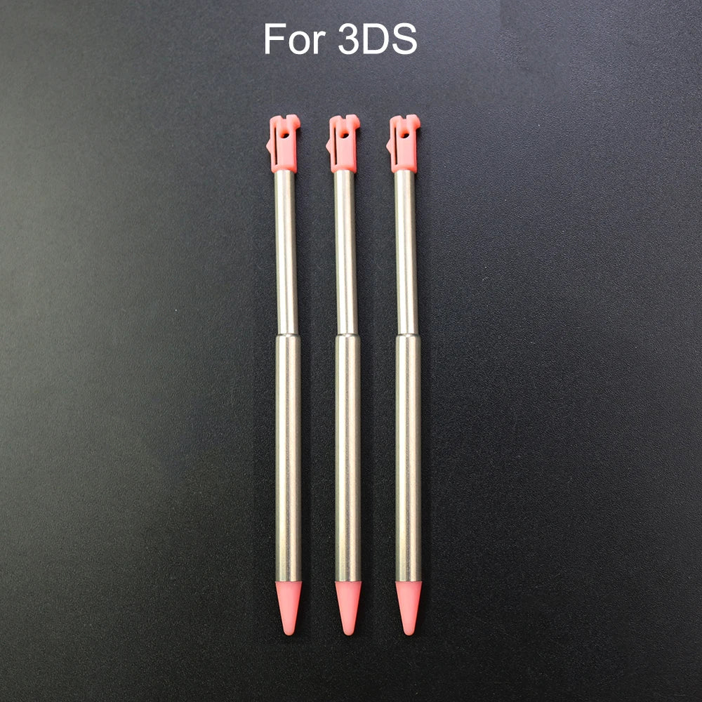 3PCS Plastic Stylus Touch Screen Metal Telescopic Stylus Pen for 3DS XLNDSI NDSL NDS New 2DS XL LL 2DS 3DS