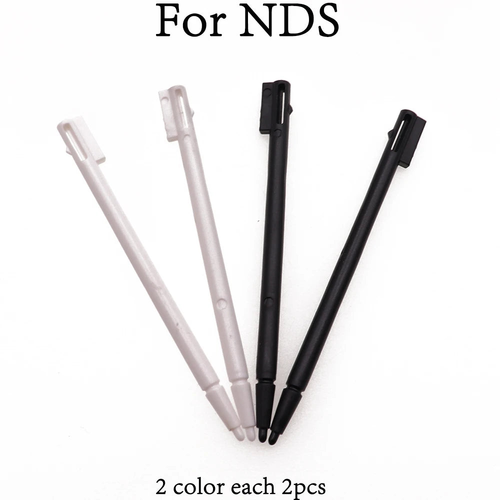 1Set Plastic&Metal Touch Screen Stylus Pen Game Console Pen for NDSL NDSi NDS WIIU 2DS 3DS XL LL New 3DSXL LL New 2DSXL