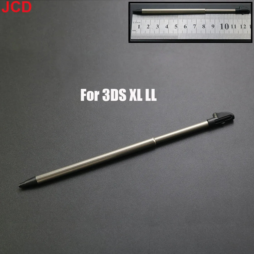 1pcs Black Plastic Stylus Touch Screen Metal Telescopic Stylus Pen For 2DS 3DS New 2DS LL XL New 3DS XL LL For NDSL NDSi NDS Wii