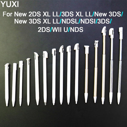 Metal Adjustable Stylus Pens For New 3DS XL LL/2DS LL XL NDSL DS Lite NDSi NDS Wii U 2DS 3DS Plastic Stylus Touch Pen