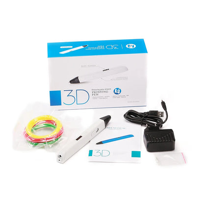 New 3D Professional Printing 3D Pen Support ABS PLA Filament Drawing Pen With OLED Display Printing Pen With 5V 2A Adapter
