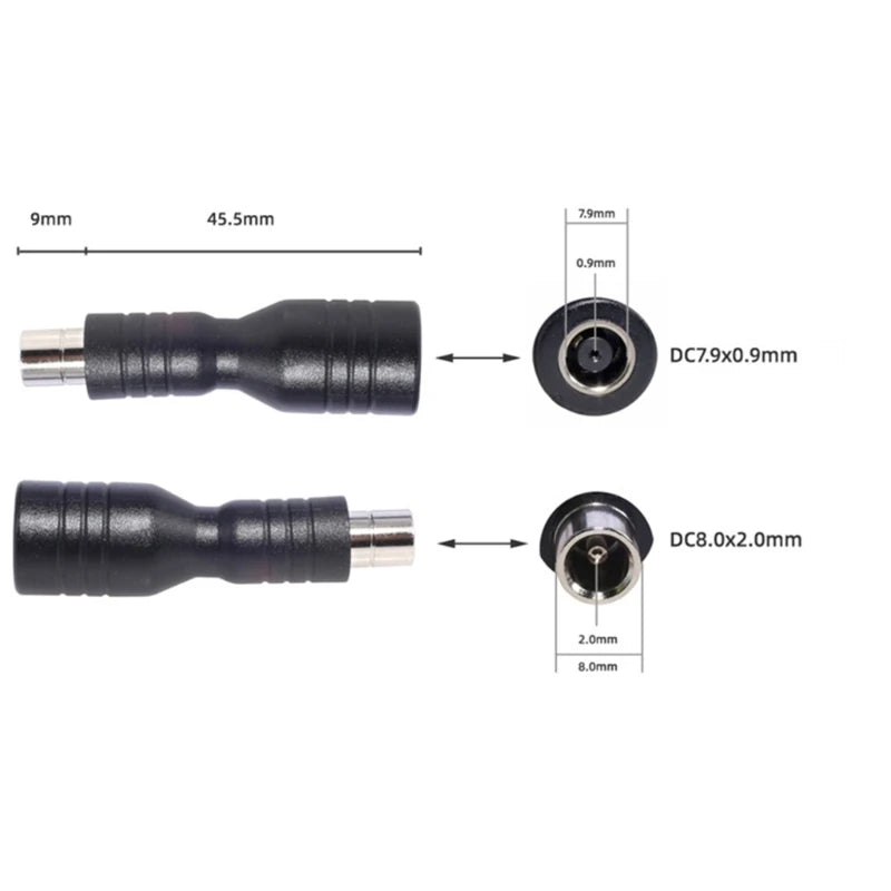Heavy Duty  Power Adapters for Solar Panel RV Portable Power Dc7909 Female to DC8020 Male Converters Connectors