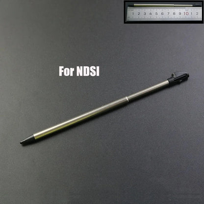1pcs Black Plastic Stylus Touch Screen Metal Telescopic Stylus Pen For 2DS 3DS New 2DS LL XL New 3DS XL LL For NDSL NDSi NDS Wii