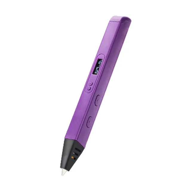 3D Paint Pen Printing OLED Display Stepless Speed Control Temperature Adjustment 1.75mm PLA/ABS 9M Filament DIY Kids Draw Gift