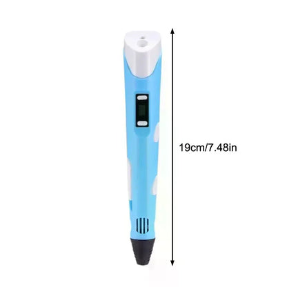 3D Printing Pen Intelligent Pen Making Graffiti ArtsCrafts With USB Cable For Kids Adults DIY Creative Art Supplies