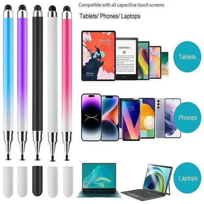 8-1PCS Double-Headed Universal Stylus Pen for iPad Tablet Android iOS Phone Drawing Writing Capacitive Screen Touch Stylus Pens