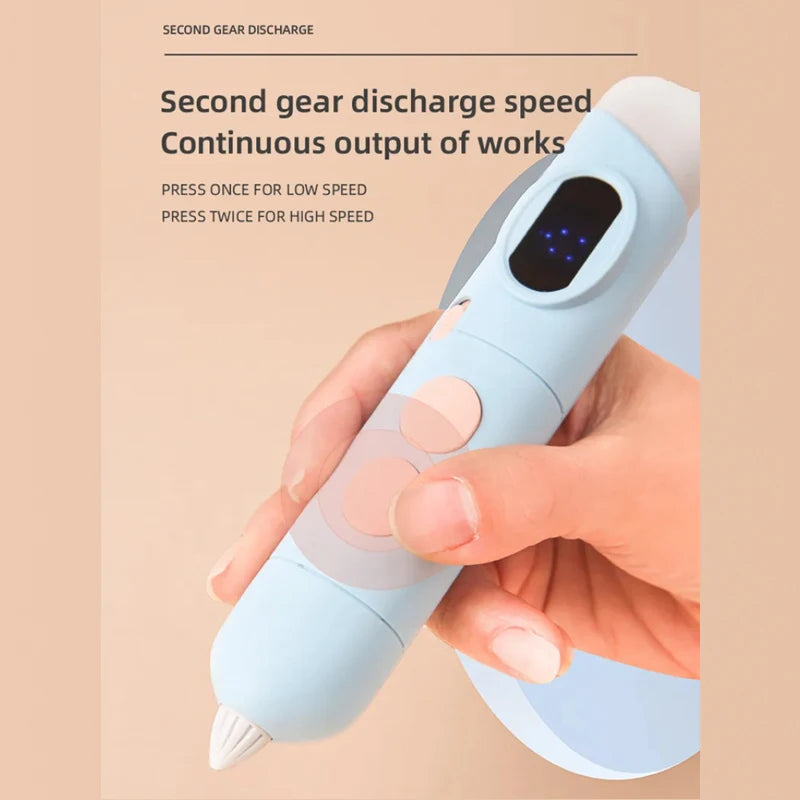 DIY 3D Pen Printing Pen 3D Print for Kids Low Temperature With Free PCL Filament Smart Toys Gift for boys and girls