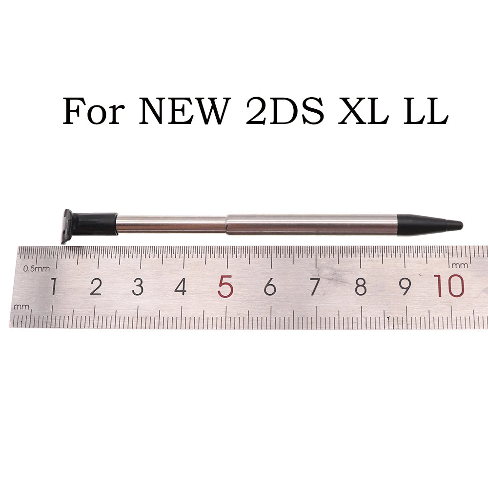1pcs Metal Telescopic Stylus Plastic Stylus Touch Screen Pen for 2DS 3DS New 2DS LL XL New 3DS XL For NDSL DS Lite NDSi NDS Wii