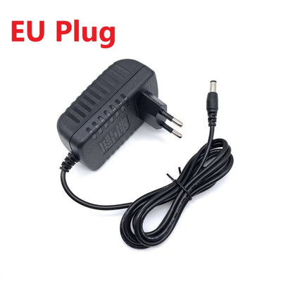 Power Adapter AC 100-240V Input DC Output 12V 2A Supply Charger EU US AU UK Adapter Converter Plug for Camera DVR LED Robot LED