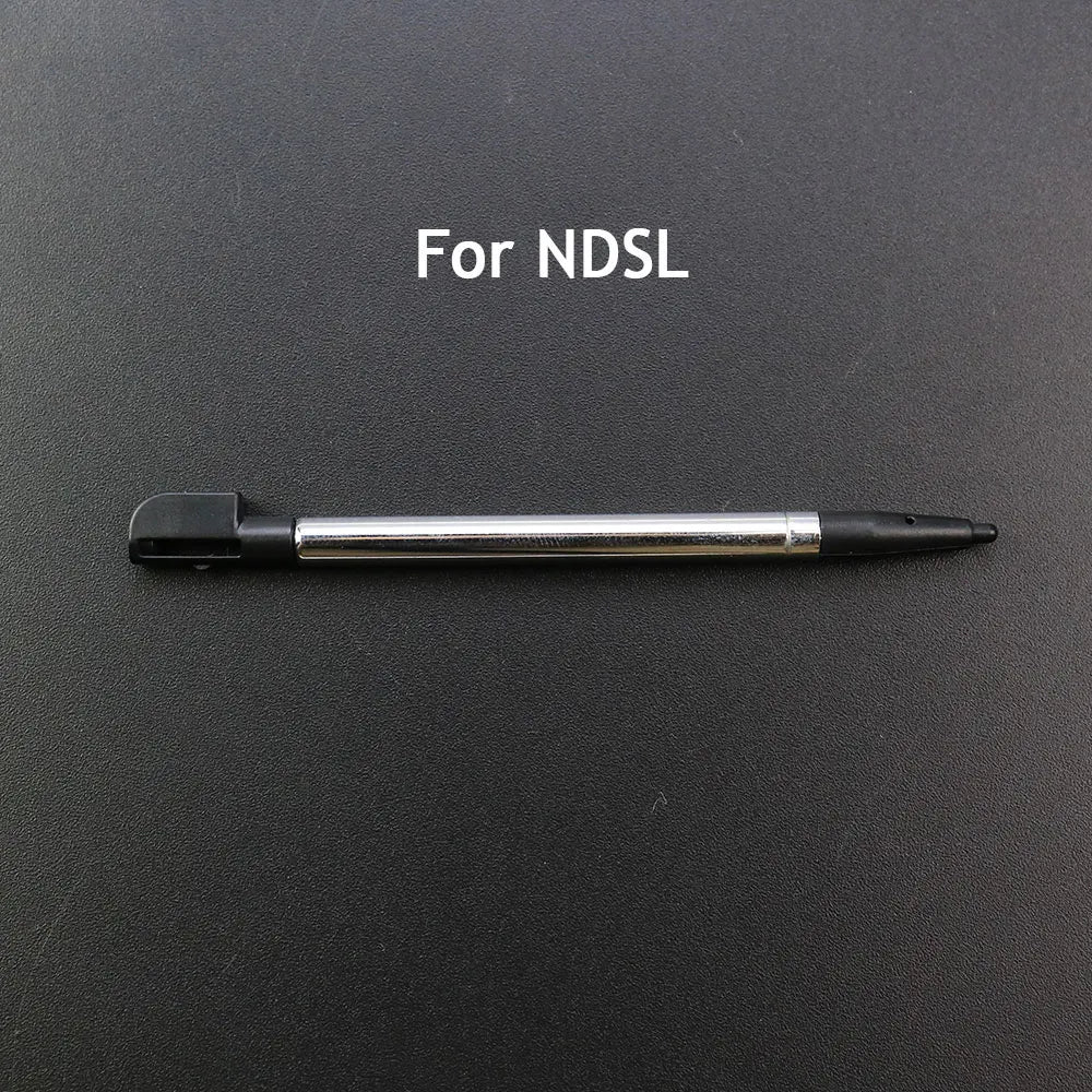 1piece Black Plastic Touch Screen Pen Metal Telescopic Stylus Pen For 2DS 3DS New 2DS 3DS XL LLFor DS Lite NDSL NDSI XL LL WII