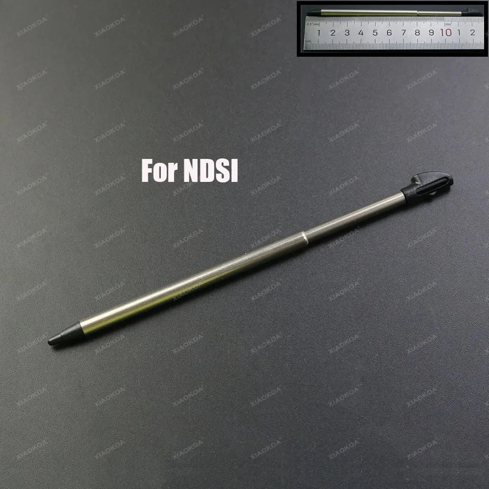 1pcs Black Plastic Stylus Touch Screen Metal Telescopic Stylus Pen For 2DS 3DS New 2DS LL XL New 3DS XL LL For NDSL NDSi NDS Wii