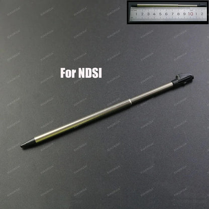 1pcs Black Plastic Stylus Touch Screen Metal Telescopic Stylus Pen For 2DS 3DS New 2DS LL XL New 3DS XL LL For NDSL NDSi NDS Wii