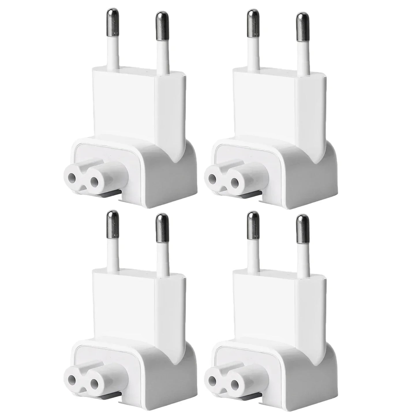 1-4PCS EU Plug Converter Portable Wall Travel Charger Adapter for Ipad Magsafe Macbook Laptop Charge Power Adapters Accessories