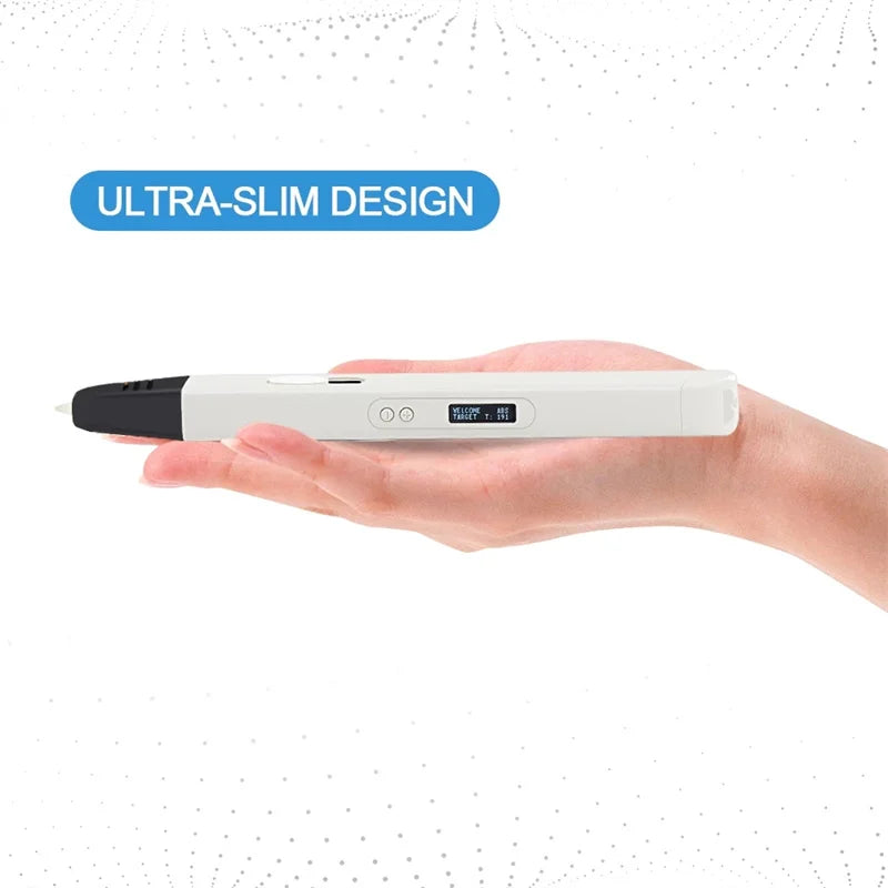 3D Paint Pen Printing OLED Display Stepless Speed Control Temperature Adjustment 1.75mm PLA/ABS 9M Filament DIY Kids Draw Gift