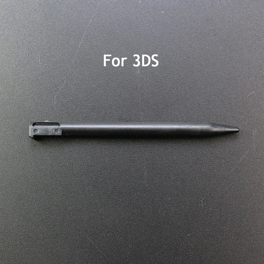 1piece Black Plastic Touch Screen Pen Metal Telescopic Stylus Pen For 2DS 3DS New 2DS 3DS XL LLFor DS Lite NDSL NDSI XL LL WII