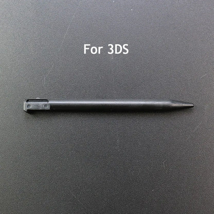 1piece Black Plastic Touch Screen Pen Metal Telescopic Stylus Pen For 2DS 3DS New 2DS 3DS XL LLFor DS Lite NDSL NDSI XL LL WII