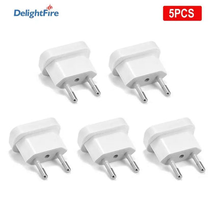 EU Plug Adapter Electrical Sockets US to EU Plug Converter US China Travel Adaptor Euro AC Outlet Wall Socket Power Adapters