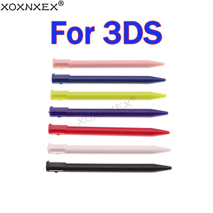 7Pcs/lot 7colors Multi-Color Plastic Touch Screen Pen Stylus Portable Pen Pencil Touchpen Set for 3DS