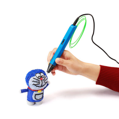 3D Paint Pen Printing OLED Display Stepless Speed Control Temperature Adjustment 1.75mm PLA/ABS 9M Filament DIY Kids Draw Gift