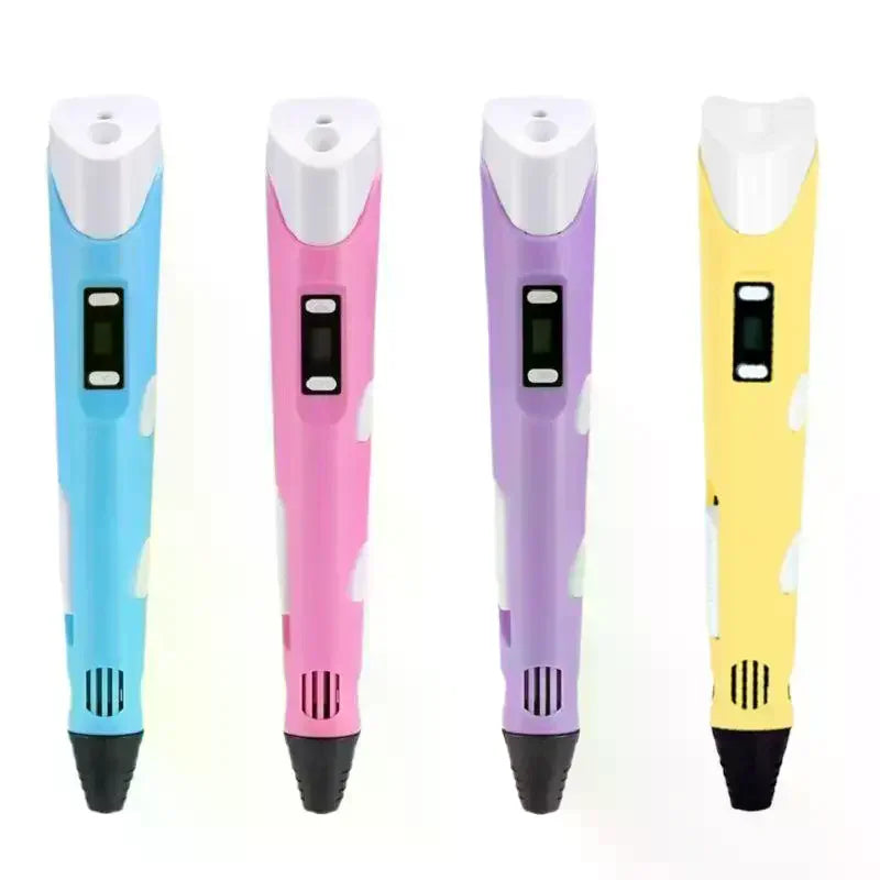 3D Printing Pen Intelligent Pen Making Graffiti ArtsCrafts With USB Cable For Kids Adults DIY Creative Art Supplies