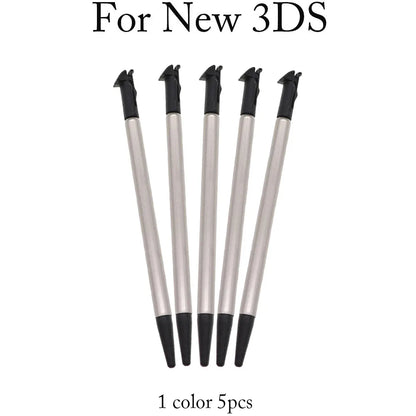1Set Plastic&Metal Touch Screen Stylus Pen Game Console Pen for NDSL NDSi NDS WIIU 2DS 3DS XL LL New 3DSXL LL New 2DSXL
