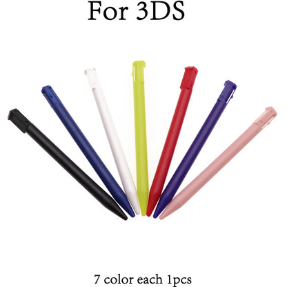 1Set Plastic&Metal Touch Screen Stylus Pen Game Console Pen for NDSL NDSi NDS WIIU 2DS 3DS XL LL New 3DSXL LL New 2DSXL