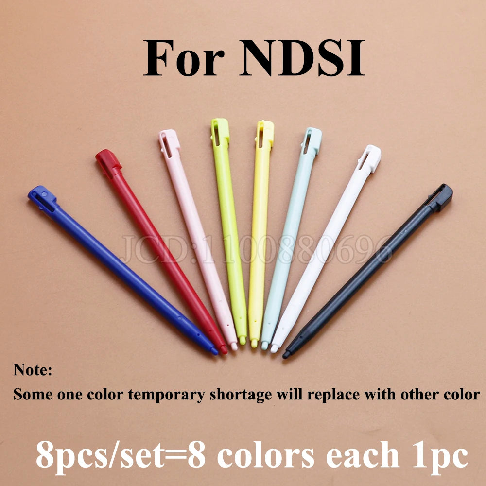 1Set 5-12pcs Plastic/Metal Touch Screen Stylus Pen Game Console Pen for NDSL NDSi NDS WIIU 2DS 3DS XL LL New 3DSXL LL New 2DSXL