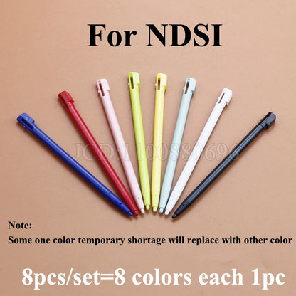 1Set 5-12pcs Plastic/Metal Touch Screen Stylus Pen Game Console Pen for NDSL NDSi NDS WIIU 2DS 3DS XL LL New 3DSXL LL New 2DSXL