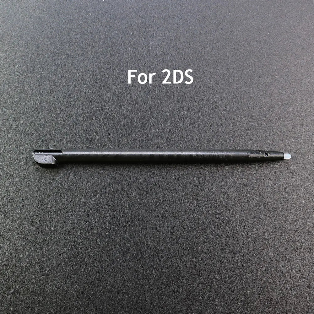 1piece Black Plastic Touch Screen Pen Metal Telescopic Stylus Pen For 2DS 3DS New 2DS 3DS XL LLFor DS Lite NDSL NDSI XL LL WII