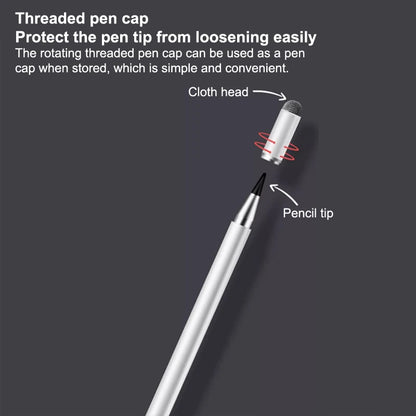 Premium Universal Stylus Pen for Smart Phones, iPads, & Tablet Drawing - 3 in 1 Design