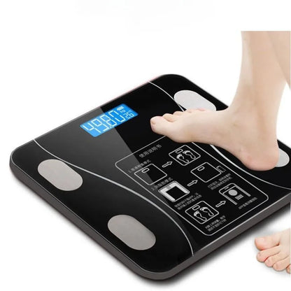 Electronic scale - Home-use, simple charging model, precise measurement, monitoring, healthy weight scale, body fat scale