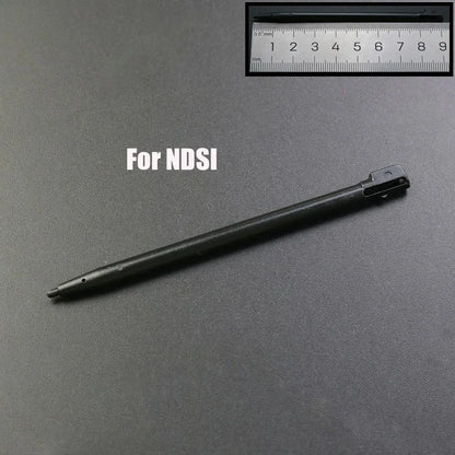 1pcs Black Plastic Stylus Touch Screen Metal Telescopic Stylus Pen For 2DS 3DS New 2DS LL XL New 3DS XL LL For NDSL NDSi NDS Wii