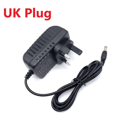 Power Adapter AC 100-240V Input DC Output 12V 2A Supply Charger EU US AU UK Adapter Converter Plug for Camera DVR LED Robot LED
