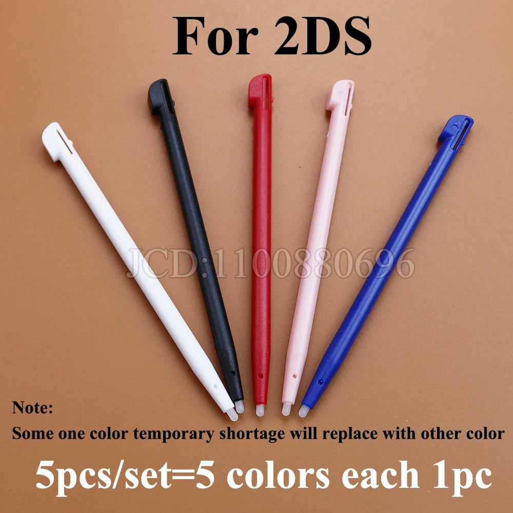 1Set 5-12pcs Plastic/Metal Touch Screen Stylus Pen Game Console Pen for NDSL NDSi NDS WIIU 2DS 3DS XL LL New 3DSXL LL New 2DSXL