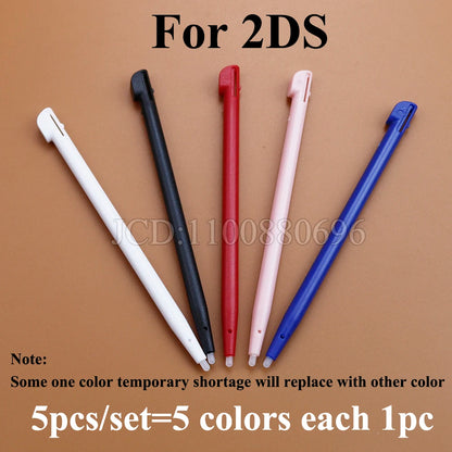 1Set 5-12pcs Plastic/Metal Touch Screen Stylus Pen Game Console Pen for NDSL NDSi NDS WIIU 2DS 3DS XL LL New 3DSXL LL New 2DSXL